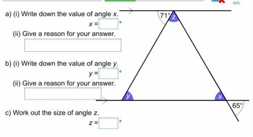 Help me maths triangle thing