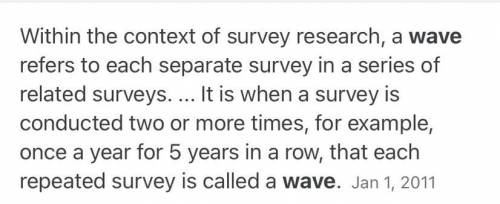 What is a wave? (please help this is important) i will give you brain thing if its correct