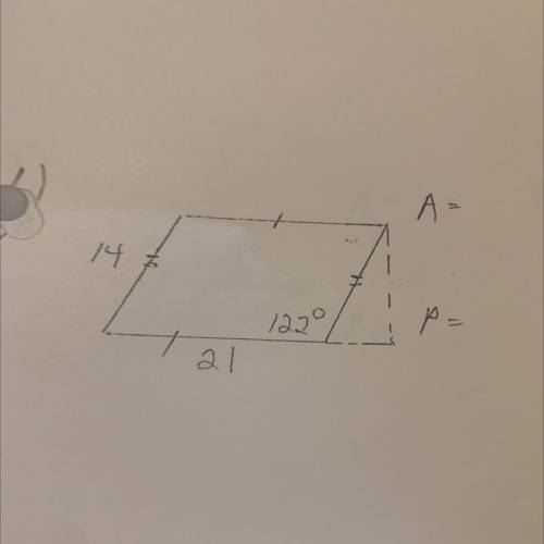 Area and Perimeter of parallelogram