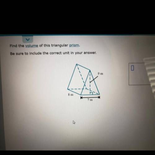 Find the volume of triangular prism. NO LINKS