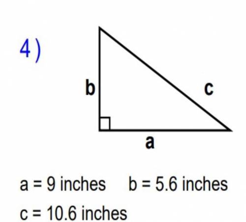 Find the area and perimeter of the triangle