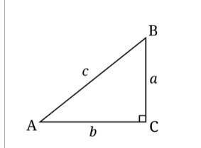 In the right triangle, a = 20, b = 21. Find c
A) 841
B) 22
C) 29