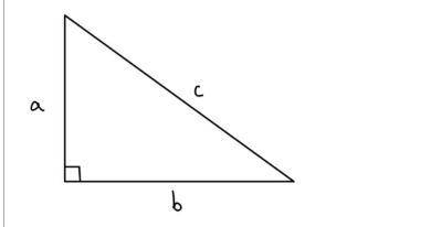 In the right triangle below b = 18 and c = 20, solve for a in simplified radical form.