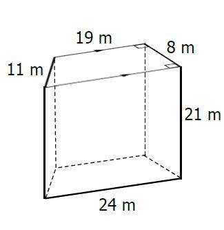 Find the surface area and volume of this figure.