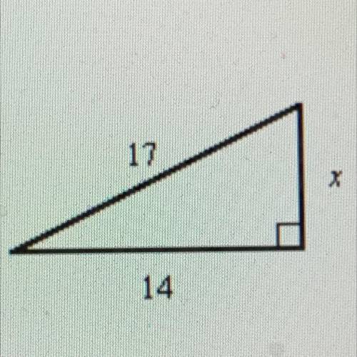 Find the value of x. Round to the nearest tenth. Help please!!!