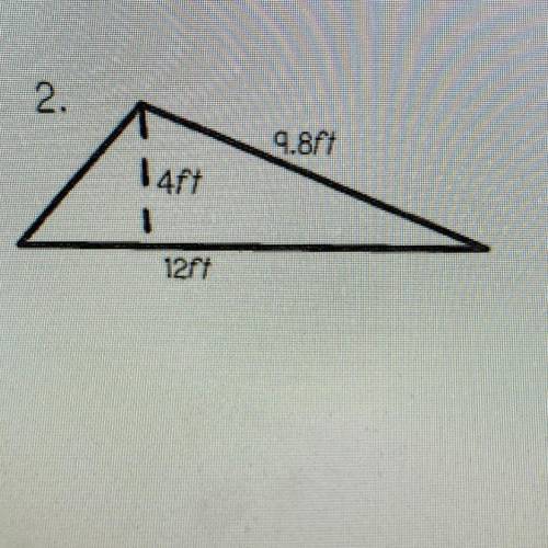 If someone could please find the area of this shape and show your work that would be great