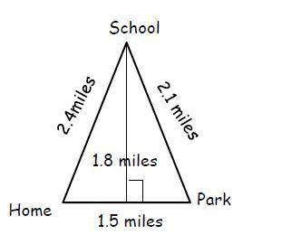 What is the area of the path that Julie walks everyday? Round your answer to the nearest hundredth.