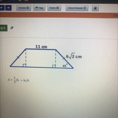 I will send you $5 if you find the perimeter and area of this trapezoid ￼