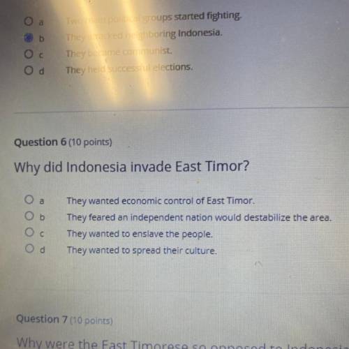 Why did Indonesia invade East Timor?