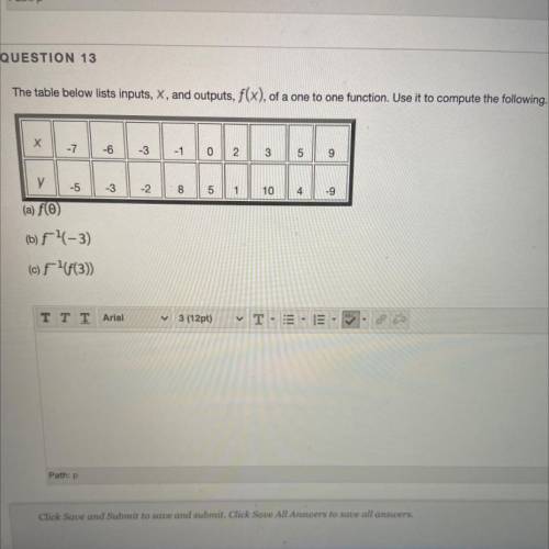 Computations for A,B,C