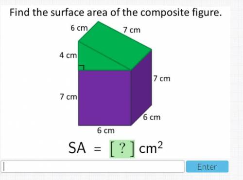 Surface Area of this Composite Figure? Please give a real answer I need it.