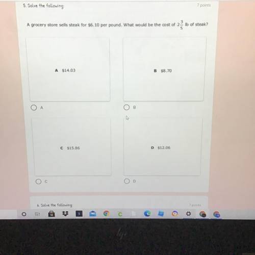 Please help me out with math its a starr review help me with money!