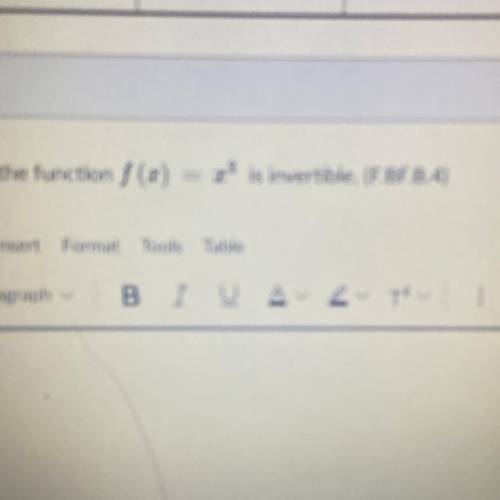 Why is the function f(x) = x^3 is invertible