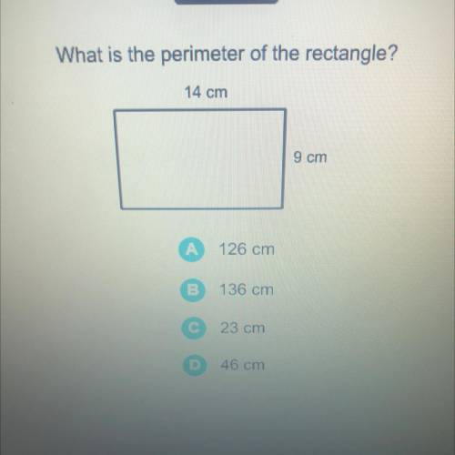 What is the perimeter of the rectangle??