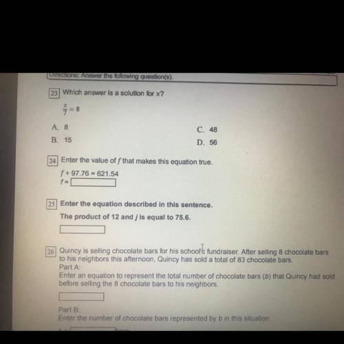 Can y’all help me on question 24?!
