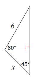 This is a special right triangles multi-step problem. Please explain how to do this and the steps t
