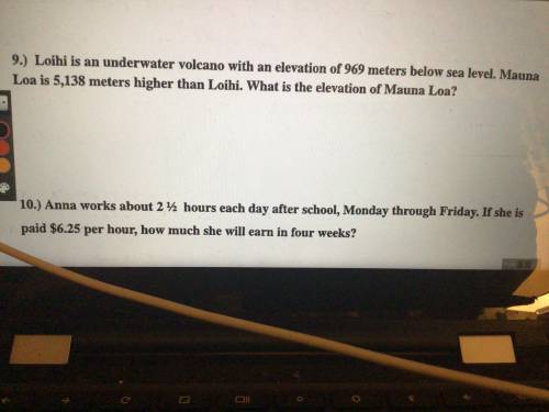 Answer number 9 
Pls help it’s for math and it’s due tomorrow