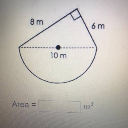 PLZ HELP EMERGENCY!!Find the total area of the figure below. Round your answer to the nearest tenth