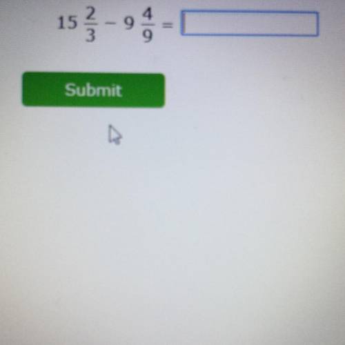 (add. write your answer as a fraction, as a whole or as a mixed number)

PLEASE HELP . WILL GIVE B