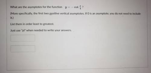 What are the asymptotes
