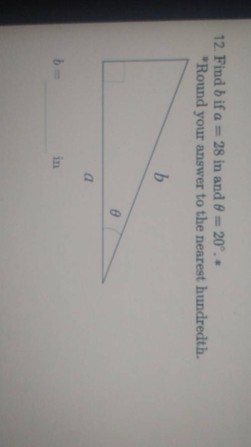 I'm working on trigonometric ratios rn and it's sucksss- please answer the question in the picture!