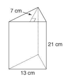 Find the Volume of the following prism: