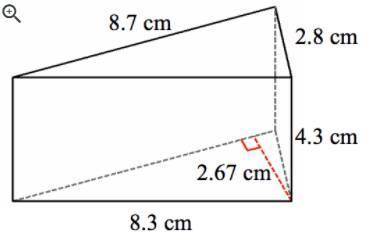 I am looking for the volume of this prism.