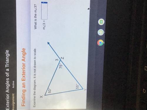 What is the m angle3 ?