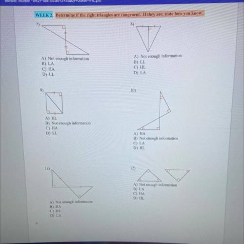 I just need help for my math semester 2 study guide