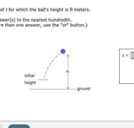 A ball is thrown from an initial height of 3 meters with an initial upward velocity of 15 m/s. The