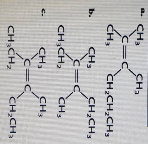 Q1: Identify the pair of geometric isomers among the following

structures .Explain your selection