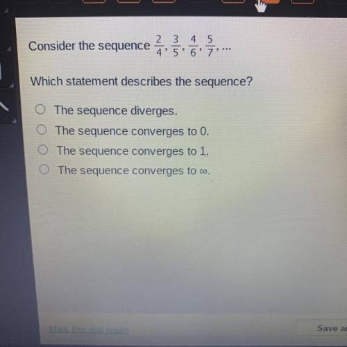 PLEASE HELP ASAP
Which statement describes the sequence?