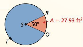 Find the area of the blue shaded region. Round your answer to the nearest hundredth.
