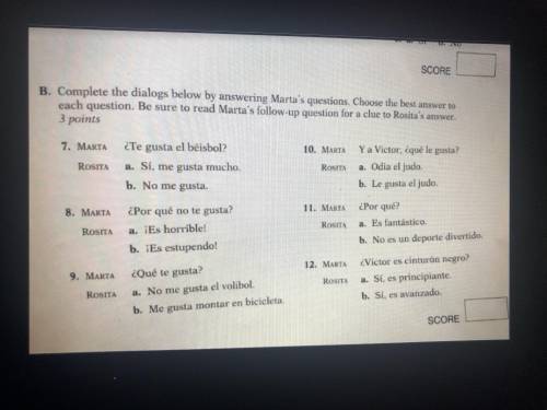 Please help me. I don’t know any Spanish and I was randomly put here. I will do anything...I’m desp