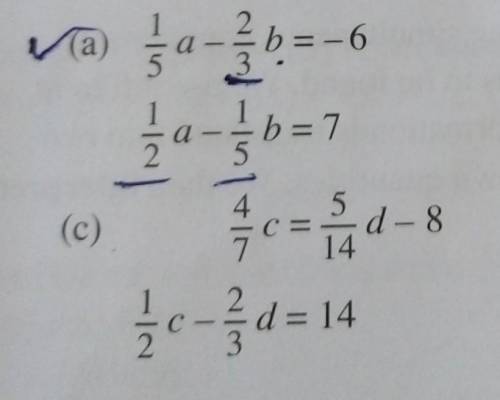 3. Solve the following simultaneous equations using the substitution method.​