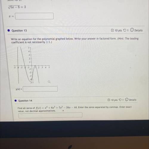 Question 13 I don’t know how to do it