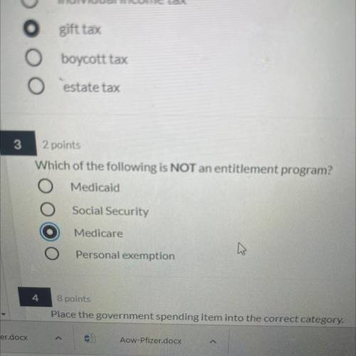 Which of the following is NOT an entitlement program?