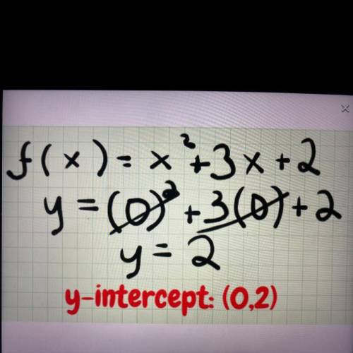 Quick I need help

For the function: g(x)=x^2-5x-24, determine the y-
intercept by substitutin