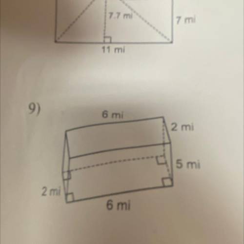 I need help with finding the volume of this rectangle and also what formula you used so I can under