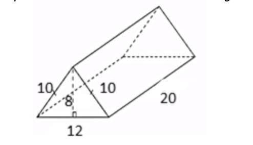 Find the volume of the prisms. Show work!