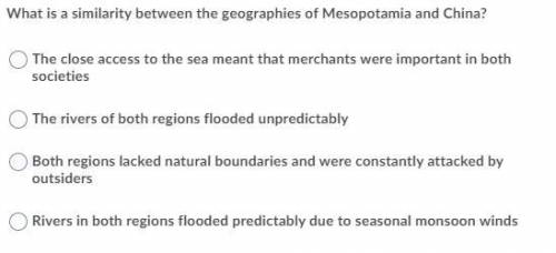 Similarities of mesopotamia and china