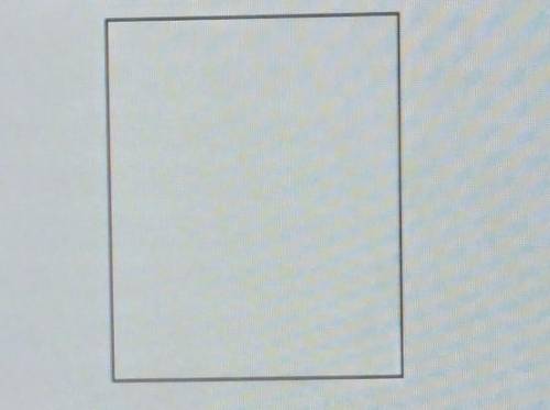 The rectangle below represents the base of a rectangular prism. Use the ruler provided to measure t