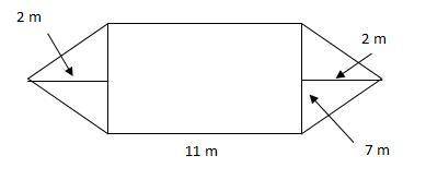 Find the area of the following composite figure:

91 m2
90 m2
88 m2
100 m2
10 of 10