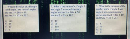 I need help with all 3 of them. Can someone explain how to do it ?