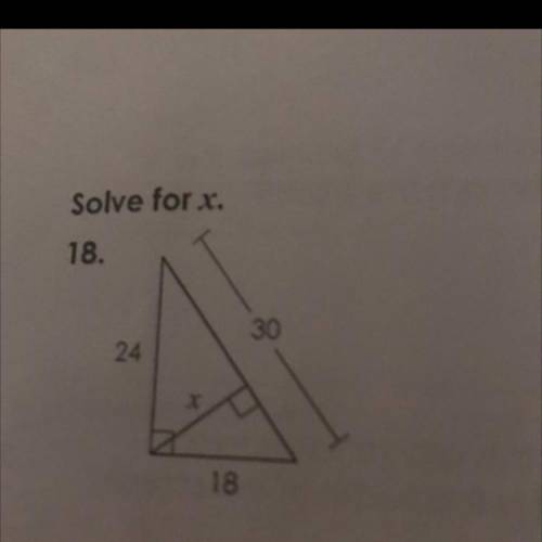 Solve for x. help plz