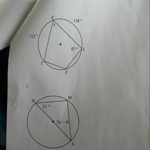 Please help. I’m so confused on both of these questions. This is geometry and u believe about centr