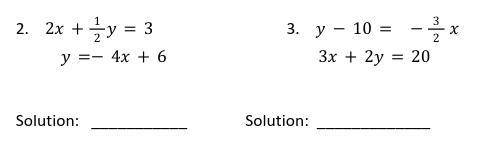 Can someone do these 2 questions.