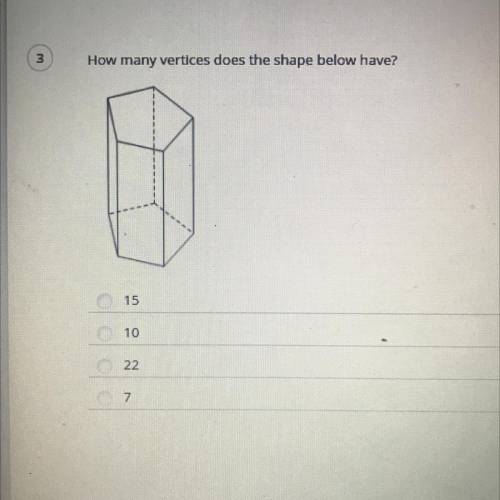 How many vertices does this shape have? (Multiple choice)