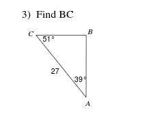 Find Side BC and round to the nearest tenth of a decimal