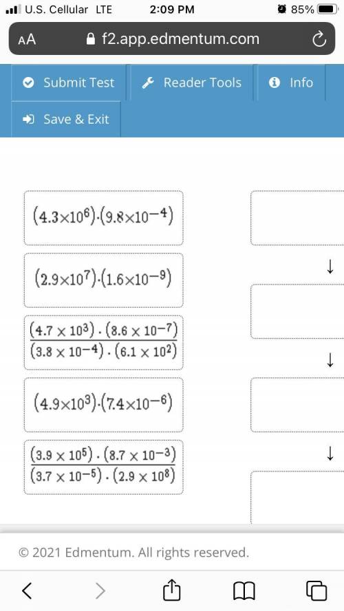 Help Arrange the solutions of the mathematical expressions from least to greatest according to